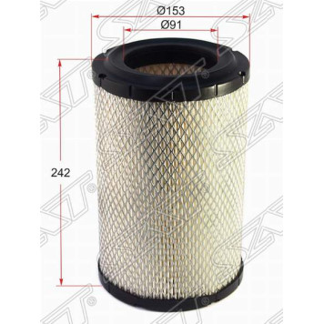 Фильтр воздушный MAZDA BONGO FRIENDEE 2,5 95-05 / MPV 2,5 95-99 <b>SAT ST-WLB2-13-Z40</b>