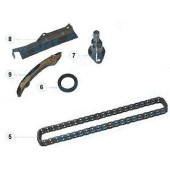 Комплект ГРМ MITSUBISHI PAJERO / DELICA 4M40 93- цепь двухрядная <b>SAT TK-MB204-N</b>