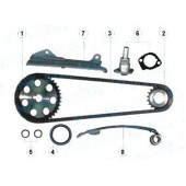 Комплект для замены цепи ГРМ NISSAN GA15-16S 94- <b>SAT TK-NS103-B</b>