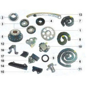 Комплект ГРМ SUZUKI H20 / 25 / 27A 2,0-2,7 ESCUDO / GRAND VITARA 97- <b>SAT TK-SZ205-C</b>