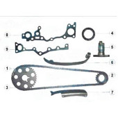 Комплект ГРМ TOYOTA 1RZ / 2RZ 89- <b>SAT TK-TY302-J</b>