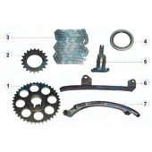 Комплект цепи ГРМ TOYOTA 1FZFE 92- <b>SAT TK-TY304-A</b>