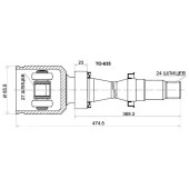 Шрус внутр.TY ACV3# / ACV40 (RH) <b>SAT TO-635</b>