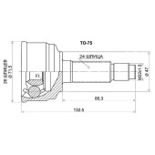 Шрус TOYOTA Passo 1.0, 1KRFE, KGC10, 04- <b>SAT TO-75</b>
