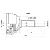 Шрус TOYOTA Vitz / Yaris 1KRFE KSP90, 05- <b>SAT TO-88</b>