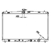 Радиатор TOYOTA CAMRY V50 2AR / 1AZ / 2GR 11- (пластинчатый) <b>SAT TY0003-ACV50</b>
