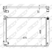 Радиатор LEXUS RX400H / HARRIER MHU38 05-09 / TOYOTA KLUGER / HIGHLANDER MHU28 05-07 <b>SAT TY0003-MHU38</b>