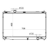 Радиатор TOYOTA MARK X 2GR / 3GR / 4GR / LEXUS GS300 / 460 / 430 / 350 / 450H 04- <b>SAT TY0005-120</b>