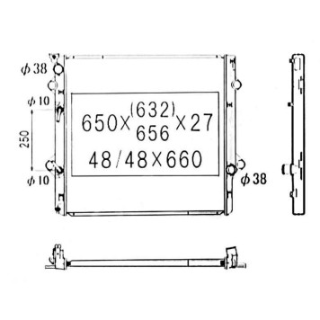 Радиатор LEXUS GX460 09 <b>SAT TY0009-GX460</b>