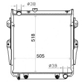 Радиатор TOYOTA LAND CRUISER PRADO 70 1KZ-TE 3.0 93-99 <b>SAT TY0009-KZJ78</b>