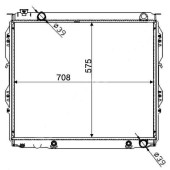 Радиатор TOYOTA SEQUOIA / TUNDRA 2UZ 01- <b>SAT TY0009-UCK35</b>