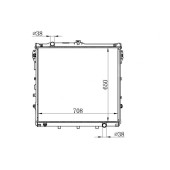 Радиатор TOYOTA SEQUOIA / TUNDRA 4,7 / 5,7 07- <b>SAT TY0009-URK50</b>