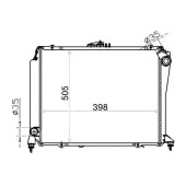 Радиатор TOYOTA HIACE LH10# 89-04 DIESEL MT <b>SAT TY0010-LH10</b>
