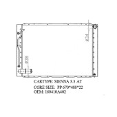 Радиатор TOYOTA SIENNA II 05-09 3MZ <b>SAT TY0015</b>