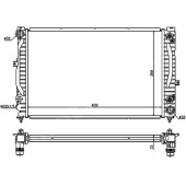 Радиатор AUDI A4 / S4 2.4 / 2.5TD / 2.6 / 2.8 94-00 / AUDI A6 / S6 2.4 97-04 / VOLKSWAGEN PAS B5+ 2.5TD / 2.8 00-05 / SKODA <b>SAT VW0003-1</b>