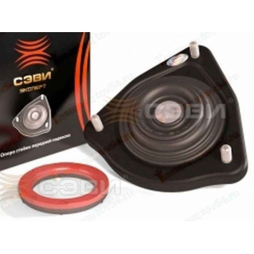 Опора передней стойки ВАЗ 2190 Гранта без ЭУР (смещ. оси 6 мм) с подшипником <b>СЭВИ-ЭКСПЕРТ 1128</b>