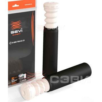 Отбойник стойки задней с пыльником ВАЗ 2180 Vesta (комплект 2шт) <b>СЭВИ-ЭКСПЕРТ 1516-6754</b> 8450006754