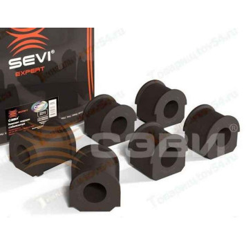 Втулка стабилизатора ВАЗ 2123 переднего (2шт) <b>СЭВИ-ЭКСПЕРТ 2211</b>