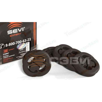 Крепление глушителя ВАЗ 2108 (5шт) <b>СЭВИ-ЭКСПЕРТ 4101</b>