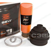 Пыльник ШРУСа ВАЗ 2108-2110 наружный (+2 хомута, смазка) <b>СЭВИ-ЭКСПЕРТ 6110</b>