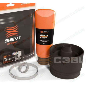 Пыльник ШРУСа ВАЗ 2121 Нива внутренний (+2 хомута, смазка) <b>СЭВИ-ЭКСПЕРТ 6119</b>