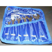 Набор ключей рожковых 6шт (6-19мм) CrV фосфатированных в сумке <b>СИБРТЕХ 15220</b>