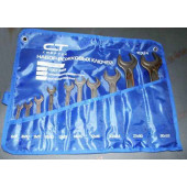 Набор ключей рожковых 10шт (6-32мм) CrV фосфатированных в сумке <b>СИБРТЕХ 15224</b>