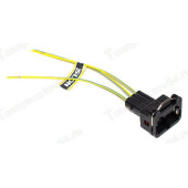 Колодка датчика Холла, датчика скорости ВАЗ, Газ прямоугольная с проводами <b>SLON SLRK-312</b>