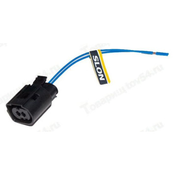 Колодка реле генератора ВАЗ 1117, 1118, 1119 Калина с проводами <b>SLON SLRK-336</b>