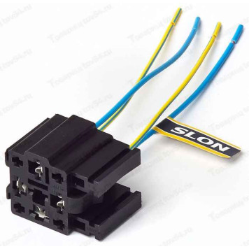 Колодка реле 4 провода ВАЗ 2110 <b>SLON SLRK-340-3</b>