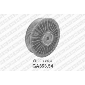 Паразитный / ведущий ролик поликлинового ременя SNR GA353.54