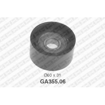 Паразитный / ведущий ролик поликлинового ременя SNR GA355.06