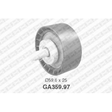 Паразитный / ведущий ролик поликлинового ременя SNR GA359.97