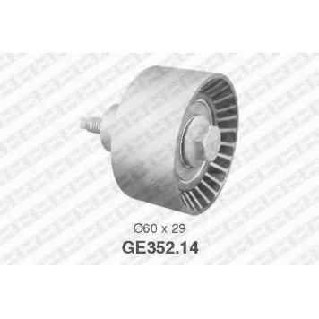 Ролик ремня ГРМ обводной FORD FOCUS I / MAVERICK / MONDEO / MAZDA TRIBUTE 1,6 / 1,8 / 2,0 <b>SNR GE35214</b>