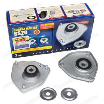 Опоры передней стойки ВАЗ 1118 Калина (2шт) без подшипников <b>SS20 Мастер SS10108</b>