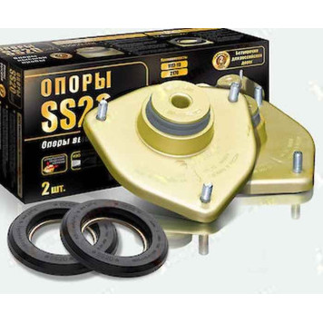 Опоры передней стойки ВАЗ 1118 Калина с подшипником и шайбой (комплект 2 шт) <b>SS20 GOLD SS10115</b>