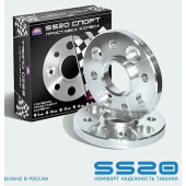 Проставка колеса расширения колеи ВАЗ 15мм (комплект 2шт) <b>SS20 SS50106</b>
