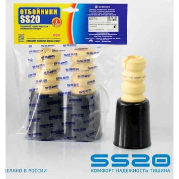 Отбойники+пыльники передних стоек ВАЗ 1118 Калина (2шт) <b>SS20 Стандарт SS74121</b>