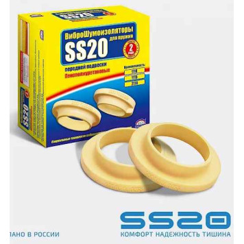 Шумоизоляторы передних стоек ВАЗ 1118 Калина верхние (2шт) полиуретан <b>SS20 SS76101</b>