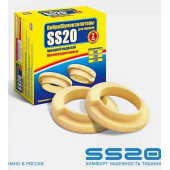 Шумоизоляторы передних стоек ВАЗ 1119 Калина верхние (2шт) полиуретан <b>SS20 SS76102</b>