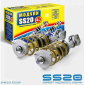 Амортизаторы ВАЗ 2190 Гранта с ЭУР (16кл) стойки передние модуль в сборе (лев+прав) <b>SS20 Мастер SS99137</b>