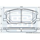 Колодки тормозные перед. LEXUS RX300-RX350 <b>STARKE 179881</b>