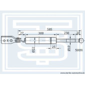 Амортизатор багажника <b>STARKE 189073</b>