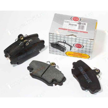 Колодки тормозные передние Lada Largus 8V, Renault Logan, Sandero, Megane <b>STARNER S532192</b> (410602192R)