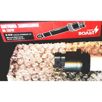 Катушка зажигания на свечу ВАЗ-2112 16 клап. STARTVOLT SC0110 (2112-3705010-12)-1
