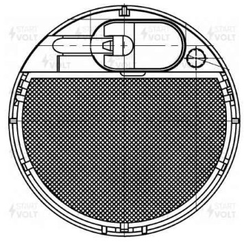 Фильтр бензонасоса ВАЗ 2180 Vesta (15-) грубой очистки/сетка <b>СТАРТВОЛЬТ SFF 0181</b>-2