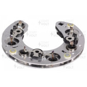 Мост диодный ВАЗ 2101, УАЗ (6 диодов, 42А) для ген.Г221А, Г222, 6631.3701 <b>СТАРТВОЛЬТ VDB 0101X</b>