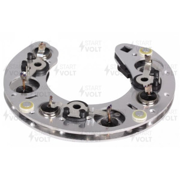 Мост диодный ВАЗ 2101, УАЗ (6 диодов, 42А) для ген.Г221А, Г222, 6631.3701 <b>СТАРТВОЛЬТ VDB 0101X</b>