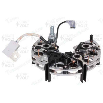 Мост диодный ВАЗ 2110, 21214 (6 диод., 90А) (ген.9402,9422,9412.3701) <b>СТАРТВОЛЬТ VDB 0110X</b> аналог БВО 3-105-01