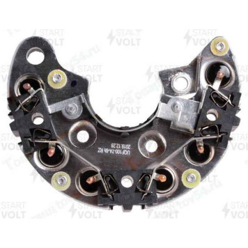 Мост диодный ВАЗ 1118 Калина, 2170 Приора, 2190 Гранта (6диод., 115А)/ген.9402.3708-14/ ан.БВО 8-120-02 <b>STARTVOLT VDB 0117X</b>